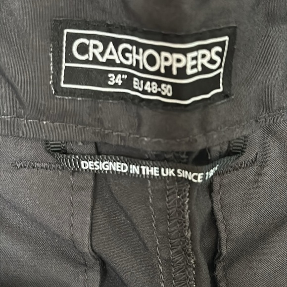 Craghoppers KIWI BOULDER SLIM TROUSER - Blk Pepper - Picture 13 of 16